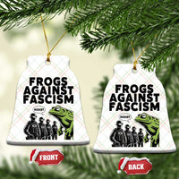 Frogs Against Fascism Ceramic Ornament Resist 2025 Free Portland Protest - Wonder Print Shop