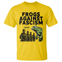 Frogs Against Fascism T Shirt Resist 2025 Free Portland Protest - Wonder Print Shop