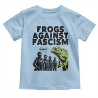 Frogs Against Fascism Toddler T Shirt Resist 2025 Free Portland Protest - Wonder Print Shop