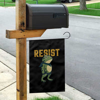 Resist Frog Protest Garden Flag Free Portland Political Satire - Wonder Print Shop