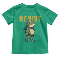 Resist Frog Protest Toddler T Shirt Free Portland Political Satire - Wonder Print Shop