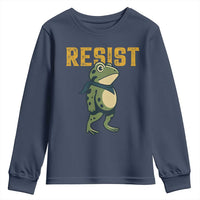 Resist Frog Protest Youth Sweatshirt Free Portland Political Satire - Wonder Print Shop