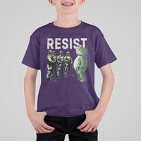 Resist Frog T Shirt For Kid Inflatable Animal Protest Free Portland - Wonder Print Shop