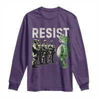 Resist Frog Long Sleeve Shirt Inflatable Animal Protest Free Portland - Wonder Print Shop