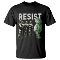 Resist Frog T Shirt Inflatable Animal Protest Free Portland - Wonder Print Shop