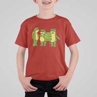 Frogs Together Strong T Shirt For Kid Portland Frog Resist Protest - Wonder Print Shop