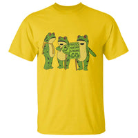 Frogs Together Strong T Shirt Portland Frog Resist Protest - Wonder Print Shop