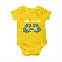 I Am Frogtifa Baby Onesie Portland Frog Resist Protest Handshake Frogs - Wonder Print Shop