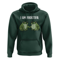 I Am Frogtifa Hoodie Portland Frog Resist Protest Handshake Frogs - Wonder Print Shop