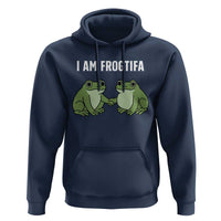 I Am Frogtifa Hoodie Portland Frog Resist Protest Handshake Frogs - Wonder Print Shop