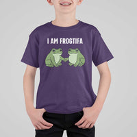 I Am Frogtifa T Shirt For Kid Portland Frog Resist Protest Handshake Frogs - Wonder Print Shop