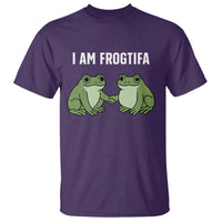 I Am Frogtifa T Shirt Portland Frog Resist Protest Handshake Frogs - Wonder Print Shop