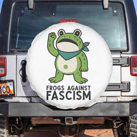 Frogs Against Fascism Spare Tire Cover Portland Resist Protest Antifascist TS02