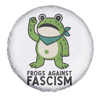 Frogs Against Fascism Spare Tire Cover Portland Resist Protest Antifascist TS02