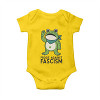 Frogs Against Fascism Baby Onesie Portland Resist Protest Antifascist - Wonder Print Shop