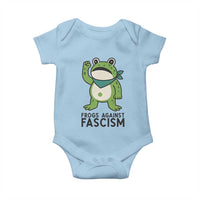 Frogs Against Fascism Baby Onesie Portland Resist Protest Antifascist - Wonder Print Shop