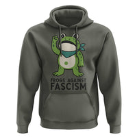 Frogs Against Fascism Hoodie Portland Resist Protest Antifascist - Wonder Print Shop