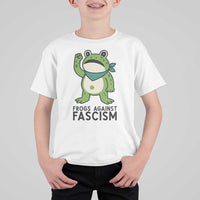Frogs Against Fascism T Shirt For Kid Portland Resist Protest Antifascist - Wonder Print Shop