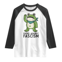 Frogs Against Fascism Raglan Shirt Portland Resist Protest Antifascist - Wonder Print Shop