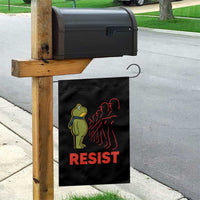 Frog Resist Garden Flag Free Portland Political Satire - Wonder Print Shop