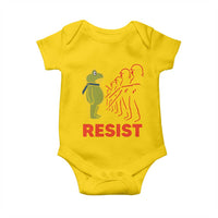 Frog Resist Baby Onesie Free Portland Political Satire - Wonder Print Shop