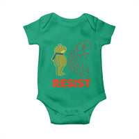 Frog Resist Baby Onesie Free Portland Political Satire - Wonder Print Shop