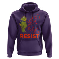 Frog Resist Hoodie Free Portland Political Satire - Wonder Print Shop