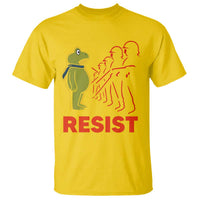 Frog Resist T Shirt Free Portland Political Satire - Wonder Print Shop