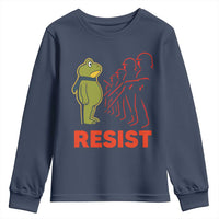Frog Resist Youth Sweatshirt Free Portland Political Satire - Wonder Print Shop