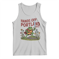 Hands Off Portland Sword Frog Tank Top Freedom Fighters Hero Resist - Wonder Print Shop