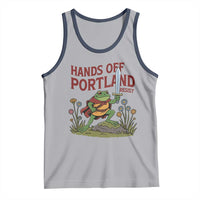 Hands Off Portland Sword Frog Tank Top Freedom Fighters Hero Resist - Wonder Print Shop