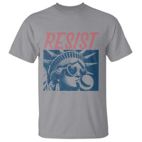 Liberty Resist T Shirt Feminist Bubblegum Statue of Liberty Retro Graphic - Wonder Print Shop