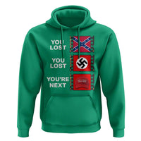 Resist Political Protest Hoodie History Anti Hate Extremism Authoritarianism - Wonder Print Shop