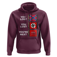 Resist Political Protest Hoodie History Anti Hate Extremism Authoritarianism - Wonder Print Shop