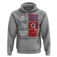 Resist Political Protest Hoodie History Anti Hate Extremism Authoritarianism - Wonder Print Shop