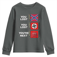 Resist Political Protest Youth Sweatshirt History Anti Hate Extremism Authoritarianism - Wonder Print Shop