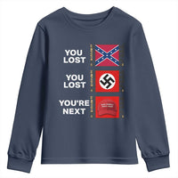 Resist Political Protest Youth Sweatshirt History Anti Hate Extremism Authoritarianism - Wonder Print Shop