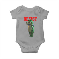 Funny Inflatable Portland Frog Resist Baby Onesie Freedom Protest - Wonder Print Shop