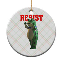 Funny Inflatable Portland Frog Resist Ceramic Ornament Freedom Protest - Wonder Print Shop
