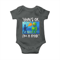 Funny Portland Frog Protest Baby Onesie Thats OK Im A Frog Pepper Spray - Wonder Print Shop