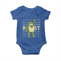 Resist Raised Fist Frog Baby Onesie Portland Protest Freedom Fighter - Wonder Print Shop
