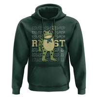 Resist Raised Fist Frog Hoodie Portland Protest Freedom Fighter - Wonder Print Shop