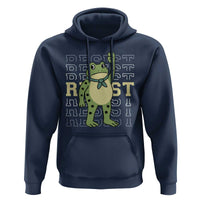 Resist Raised Fist Frog Hoodie Portland Protest Freedom Fighter - Wonder Print Shop
