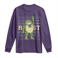 Resist Raised Fist Frog Long Sleeve Shirt Portland Protest Freedom Fighter - Wonder Print Shop