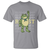 Resist Raised Fist Frog T Shirt Portland Protest Freedom Fighter - Wonder Print Shop