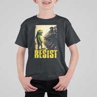 Resist Frog T Shirt For Kid Stand Against Free Portland Protest - Wonder Print Shop