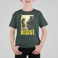 Resist Frog T Shirt For Kid Stand Against Free Portland Protest - Wonder Print Shop