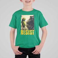 Resist Frog T Shirt For Kid Stand Against Free Portland Protest - Wonder Print Shop