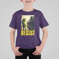Resist Frog T Shirt For Kid Stand Against Free Portland Protest - Wonder Print Shop