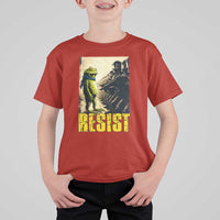 Resist Frog T Shirt For Kid Stand Against Free Portland Protest - Wonder Print Shop